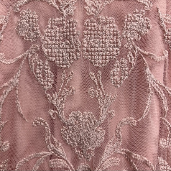 Sundance True Grace Pink Lace Dress Blush Pink Size PXS Made in India - Picture 5 of 15
